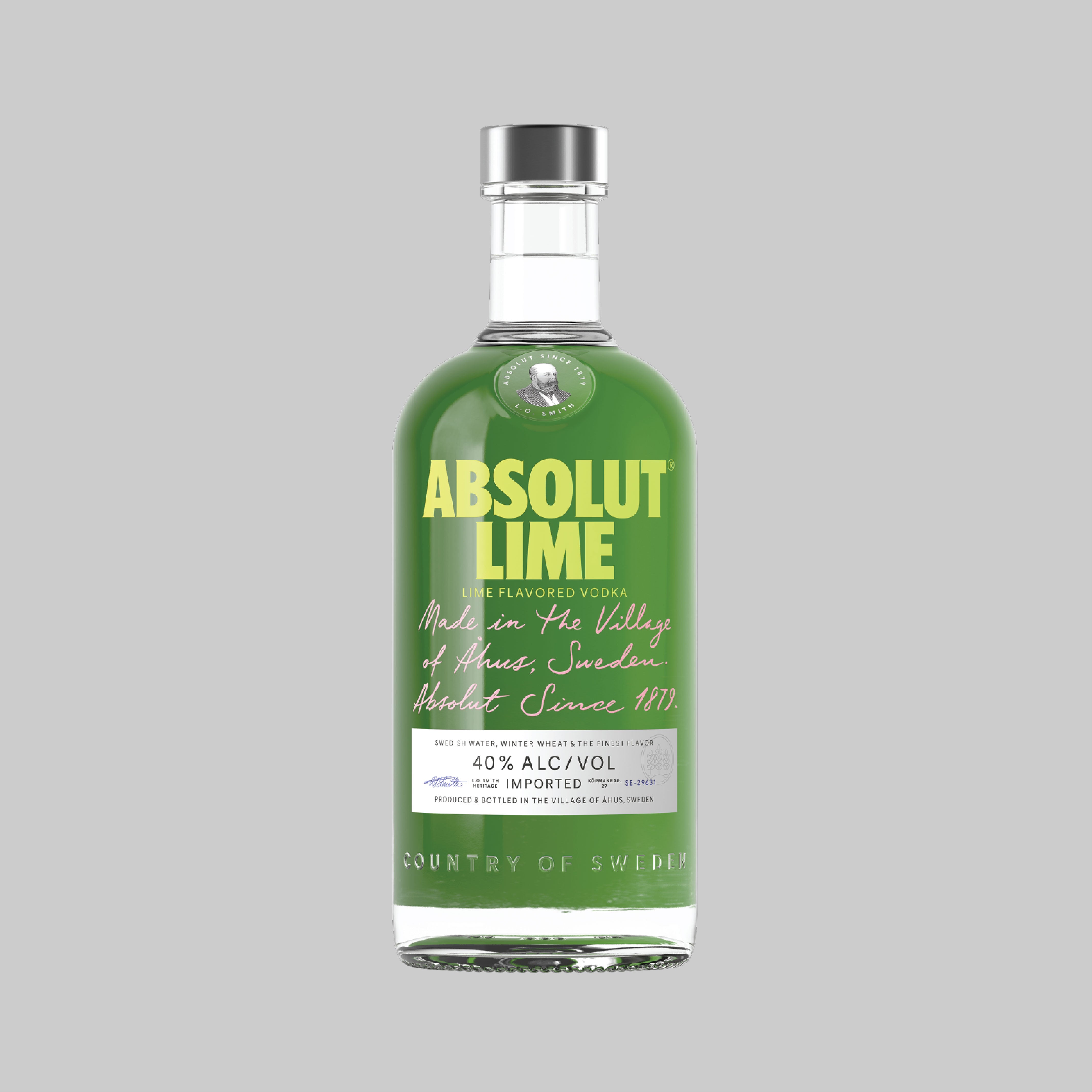 Absolut Lime Vodka 700ml 40.0% | Time2Drink